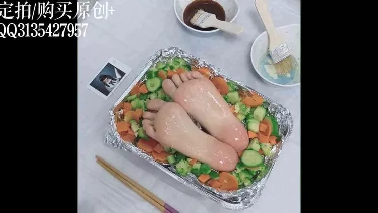 【咕咕0614】茶茶足盒2-食品级玉足の足底料理宴，欢迎品尝~ 1.webp