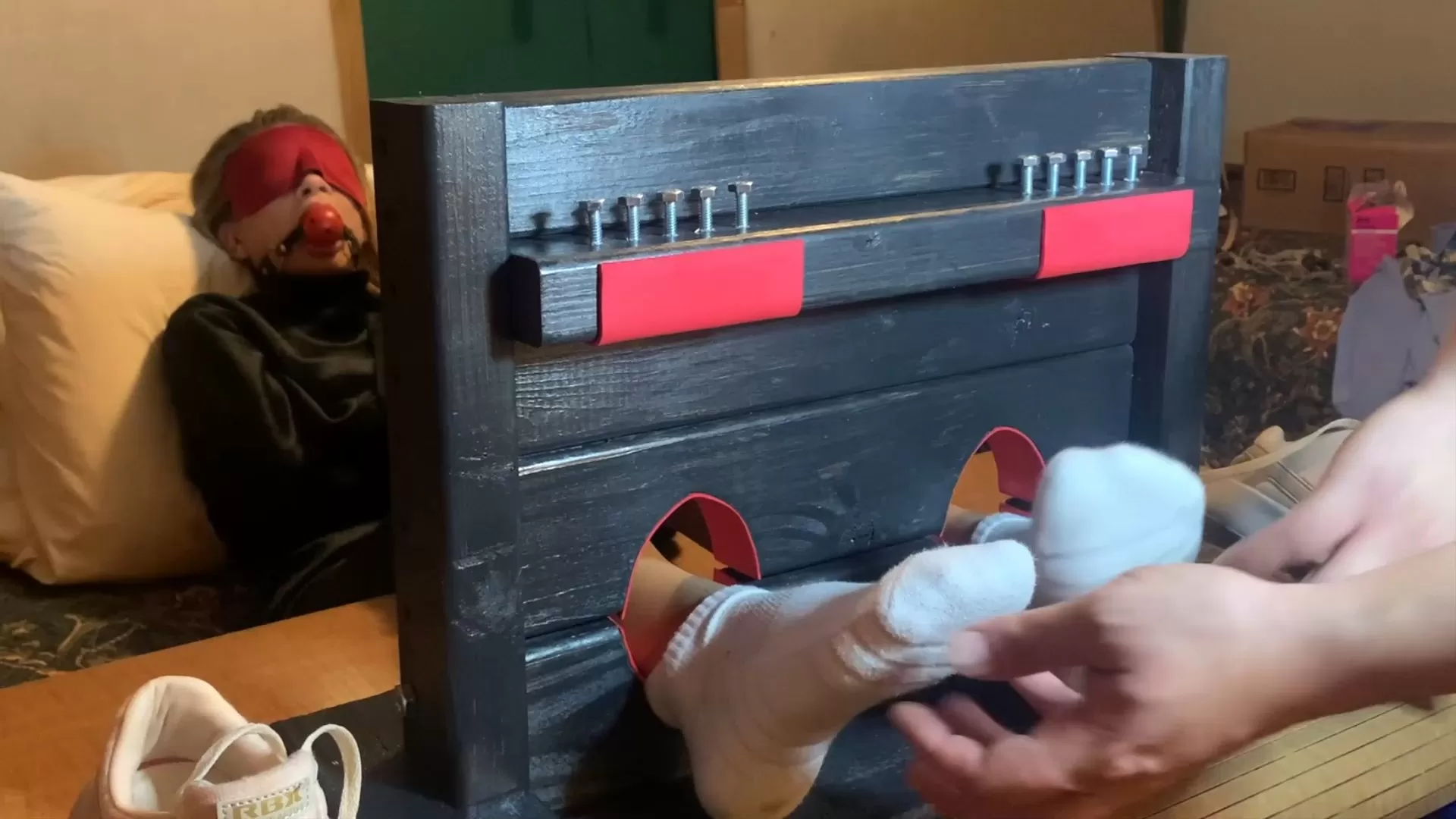 TheDevilsFootstool – Suki’s Nylon Tickle in Stocks.mp4_snapshot_00.08.341.webp