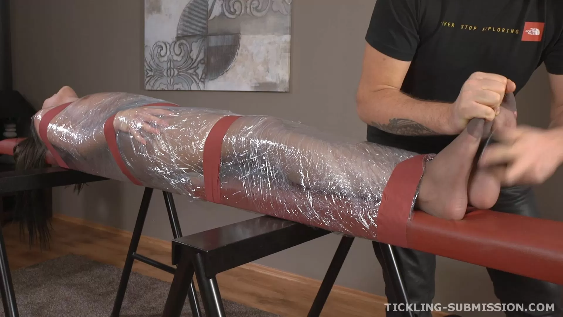 Tickling-Submission - Mummified and Foot Tickled Tickler Rene.mp4_snapshot_06.50.000.webp