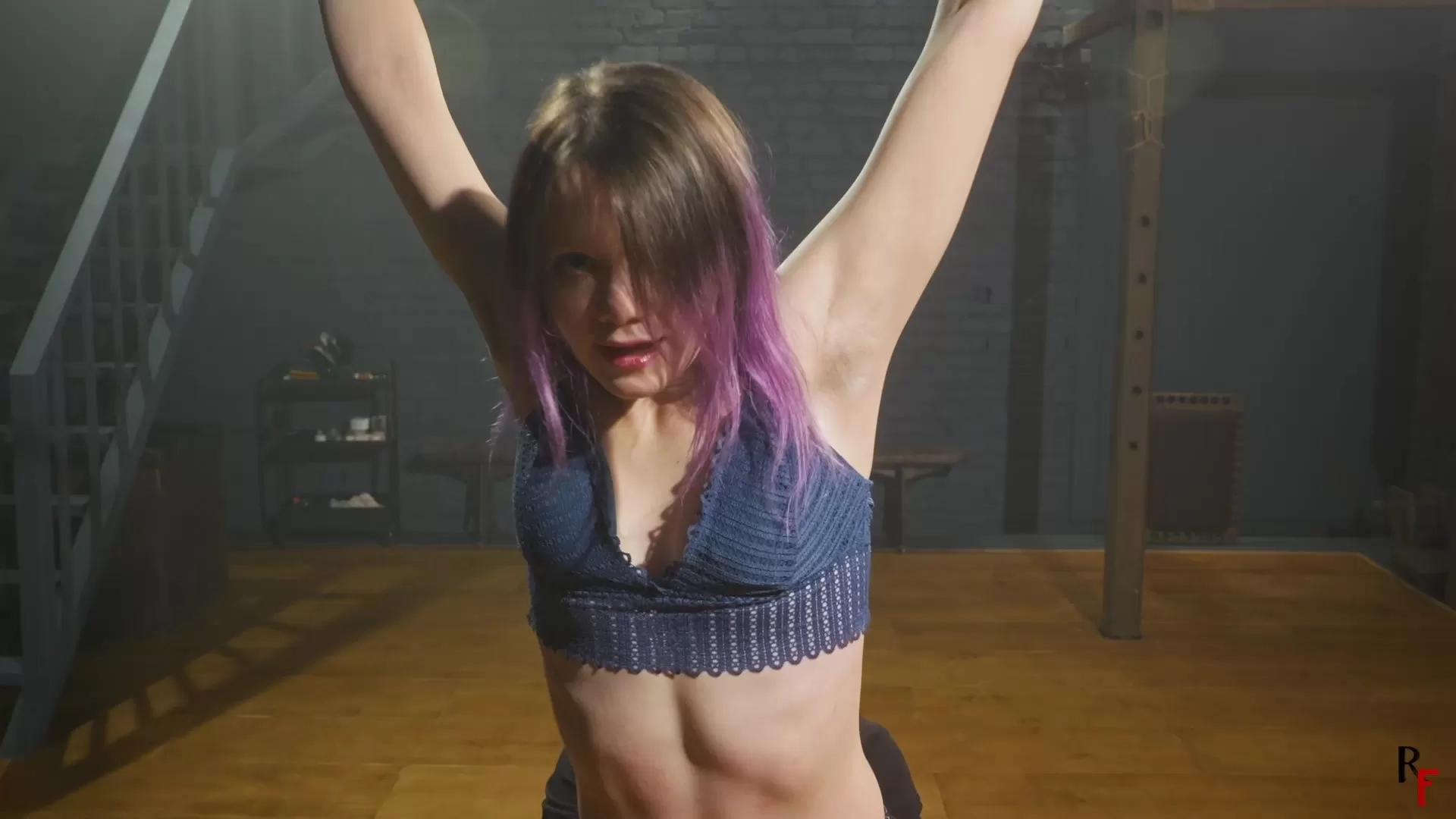 RFStudioProduction – Thea – Upper Body Tickling and Upside – Down Suspension..webp