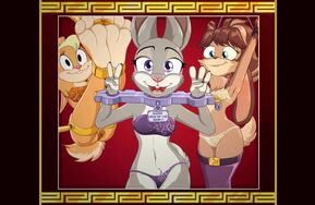 CAROO互动动画《 Year of the Rabbit Exhibit》兔娘艺术展