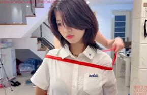 脚尖蹲姿搓衣板tk