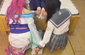 玉箫定拍 阿狸、流萤、凌华互相tk上下一起打包（在线播）