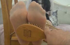 肉丝 白袜 裸足一起来 坐绑JIOJIO的TK