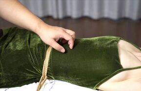 象人原创-捆绑强行TK黑丝美少女嗷嗷 床缚 TK脚心