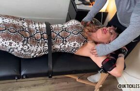 UkTickleStudio – Lucy’s Table Bound Tickling Session