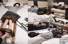 个人摄影新片 くすぐり編★りなちゃん 理奈脚底拘束